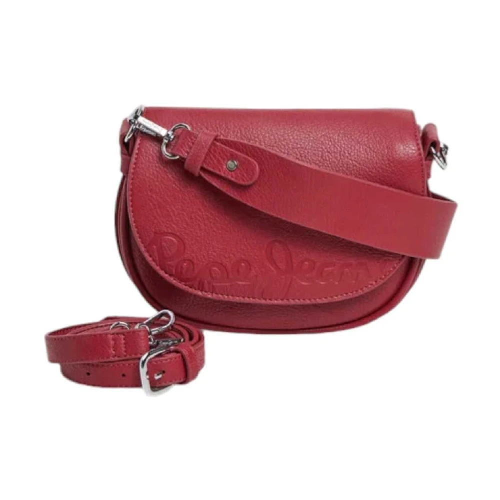 Pepe Jeans Rode Crisha Icon Schoudertas Red Dames