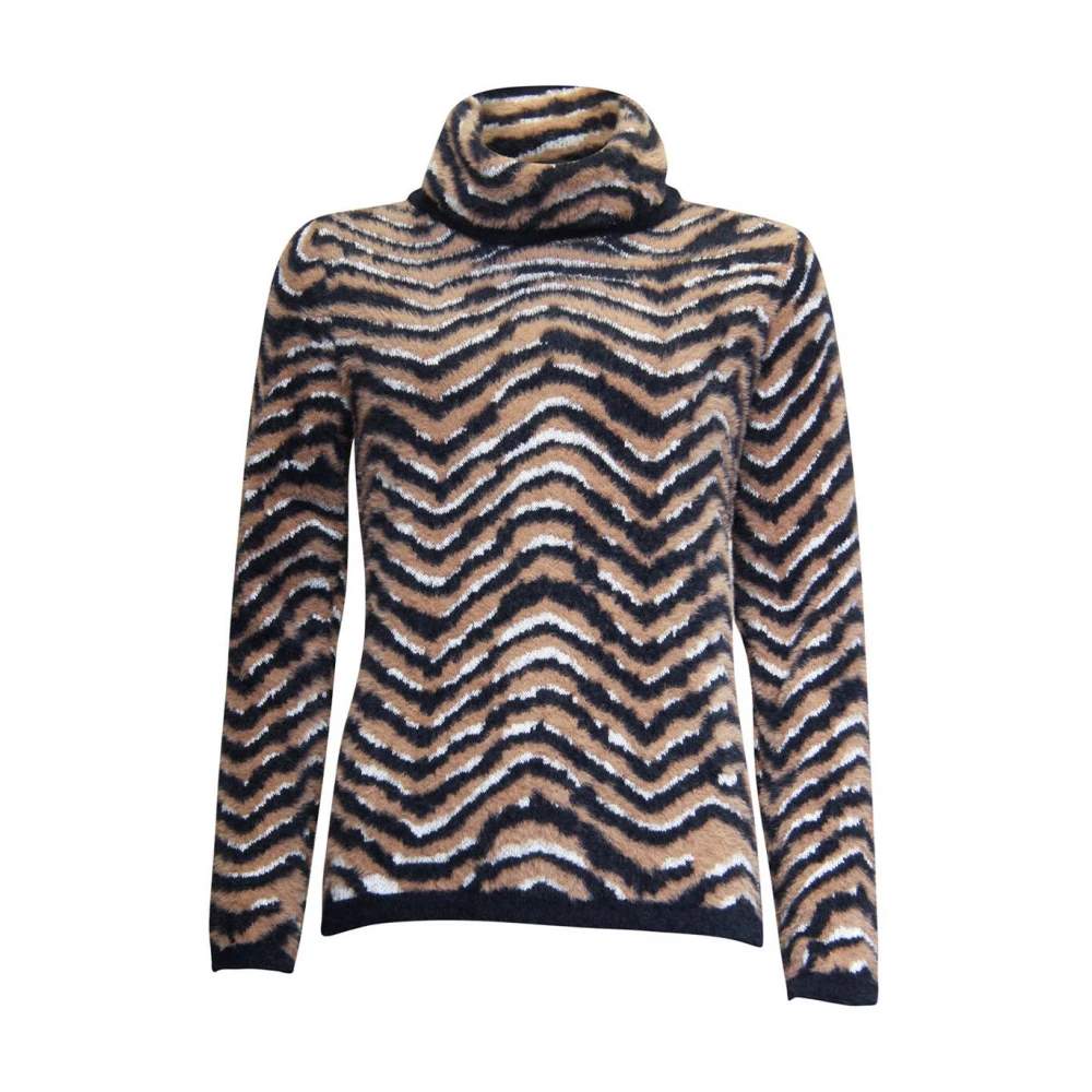 Roberto sarto Rolhals Pullover 431114 Multicolor Dames