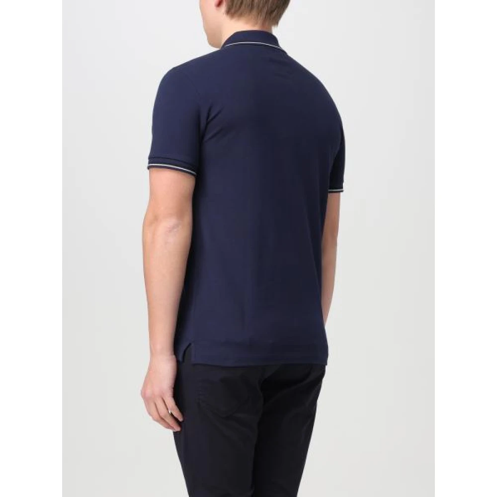 Emporio Armani Polo Shirts Blue Heren