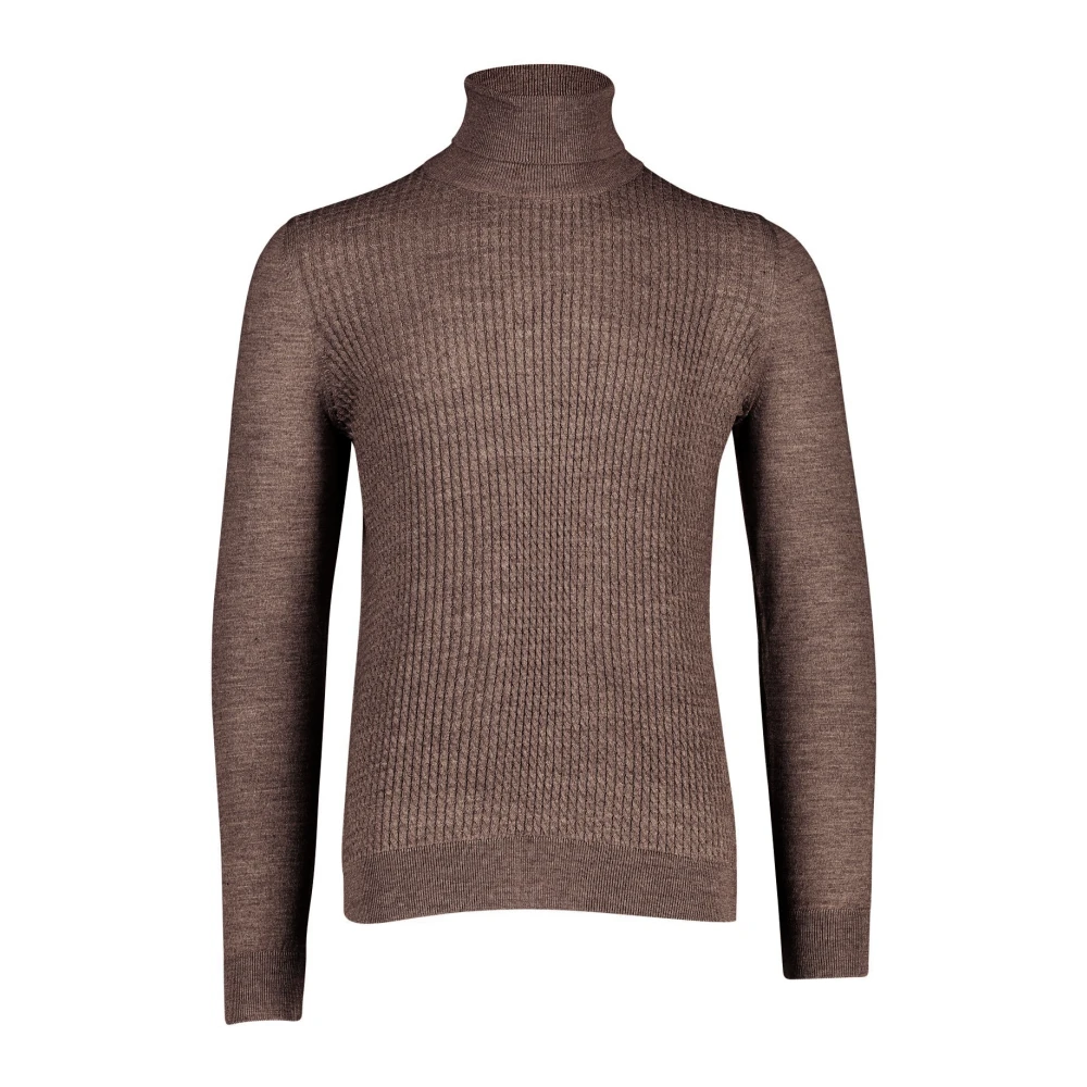 Cavallaro Beige Wollen Coltrui Beige Heren