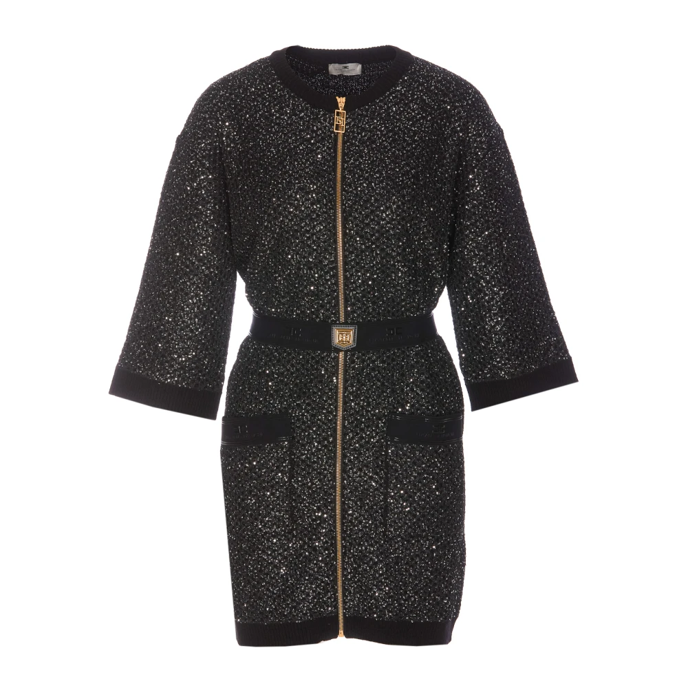 Dresses > Day Dresses > Knitted Dresses - - Elisabetta Franchi - Modalova