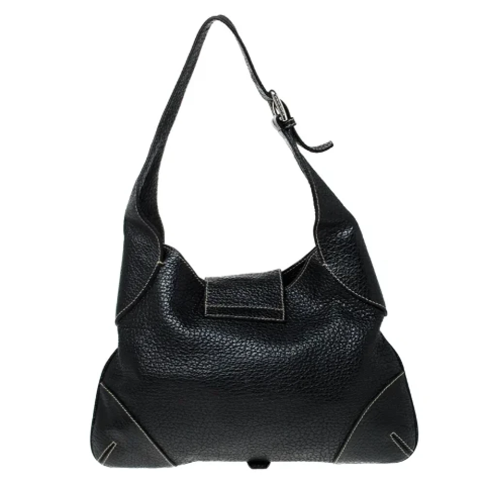 Dolce & Gabbana Pre-owned Leather shoulder-bags Black Dames