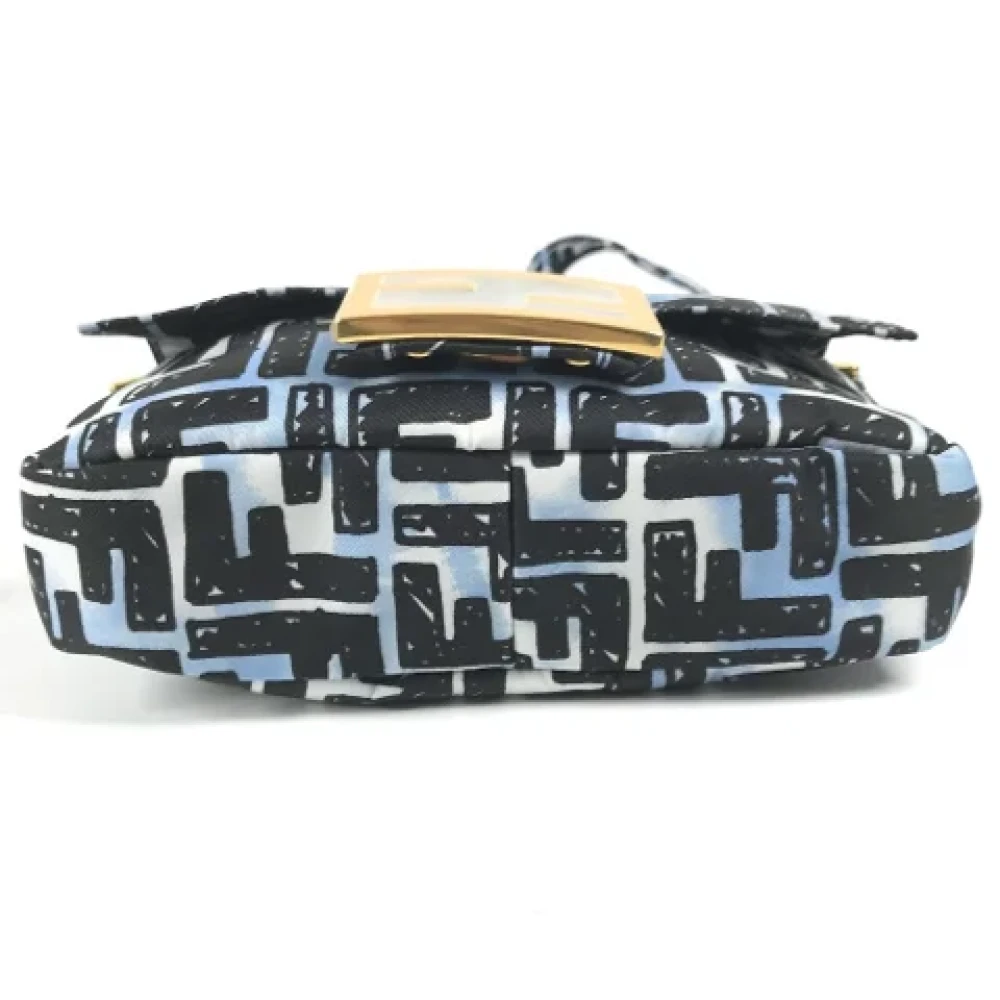 Fendi Vintage Pre-owned Nylon fendi-bags Blue Dames