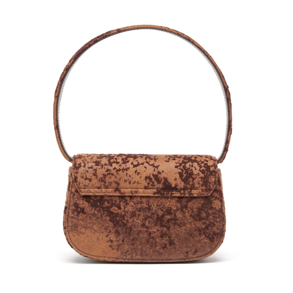Diesel Bruine Schoudertas voor Vrouwen Brown Dames