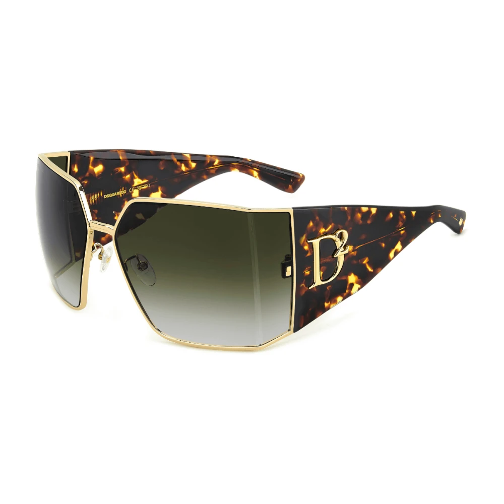 Dsquared2 Women's Multicolor Angular Sunglasses With Iconic Rivets