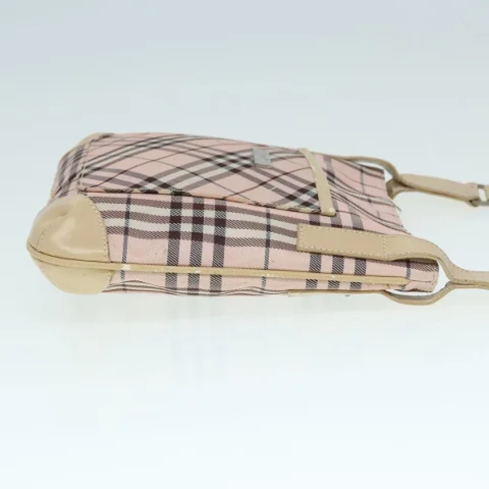 Burberry Vintage Pre-owned Fabric shoulder-bags Beige Dames