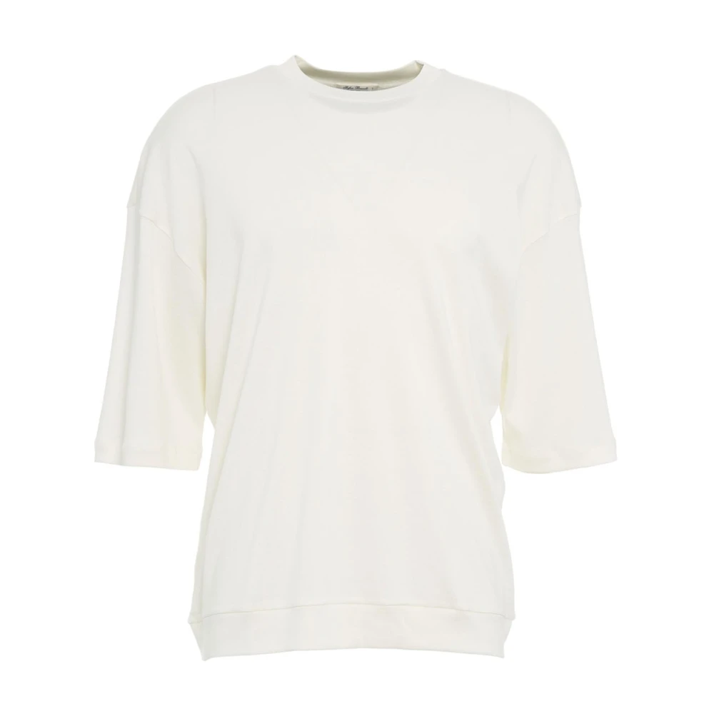 Stefan Brandt Witte T-shirt Eli B Boxy White Heren