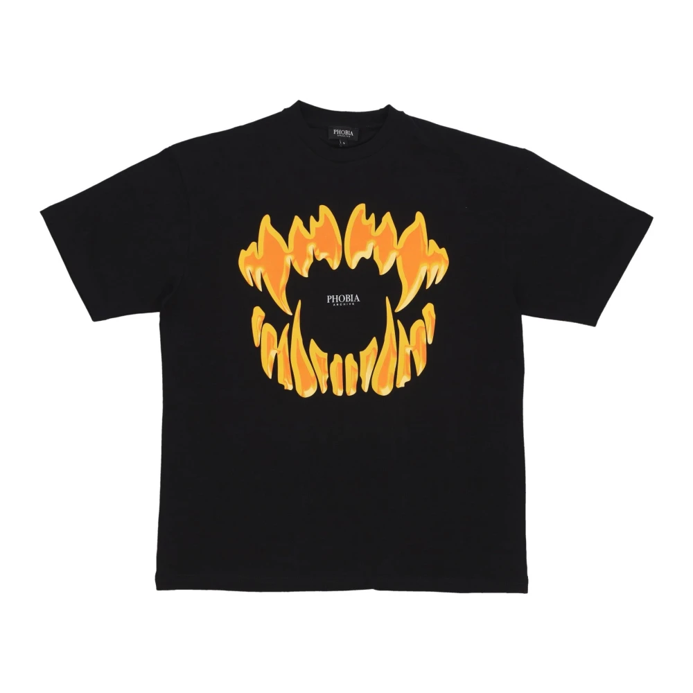 Phobia Archive Uomo Nero Mouth Print Tee