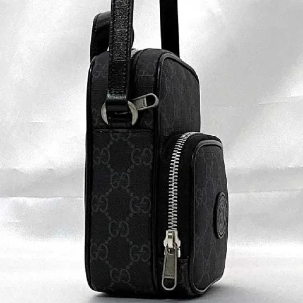 Gucci Vintage Pre-owned Leather gucci-bags Black Dames
