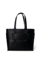 zwarte-polyethyleen-dames-handtas