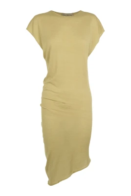 Draperad kortärmad topp