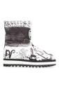 bottes-en-nylon-imprime-matelasse