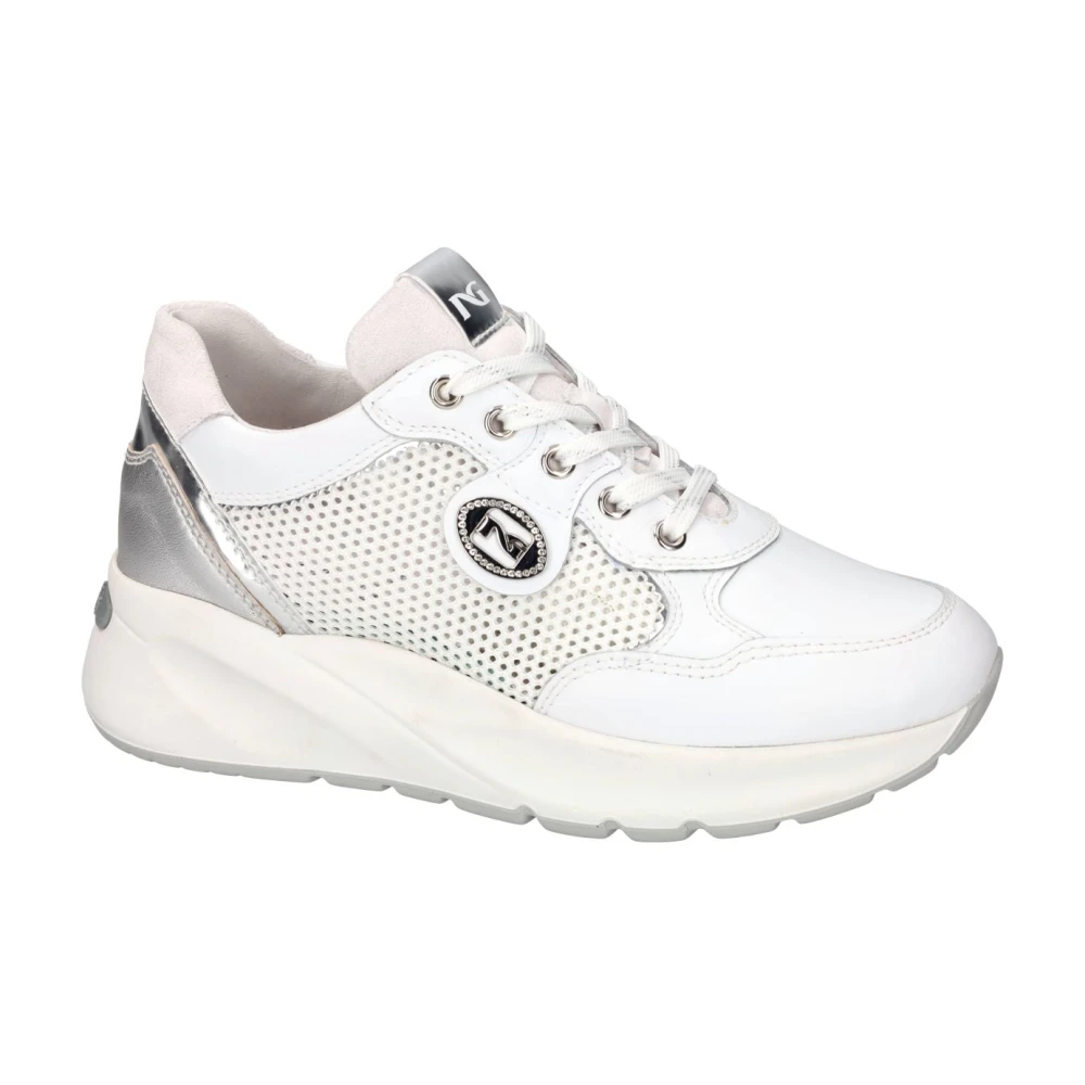 Nerogiardini Chunky Luxury Runners E615180D Dames Schoenen Wit