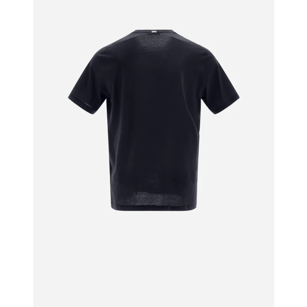 Herno T-Shirt Blue Heren