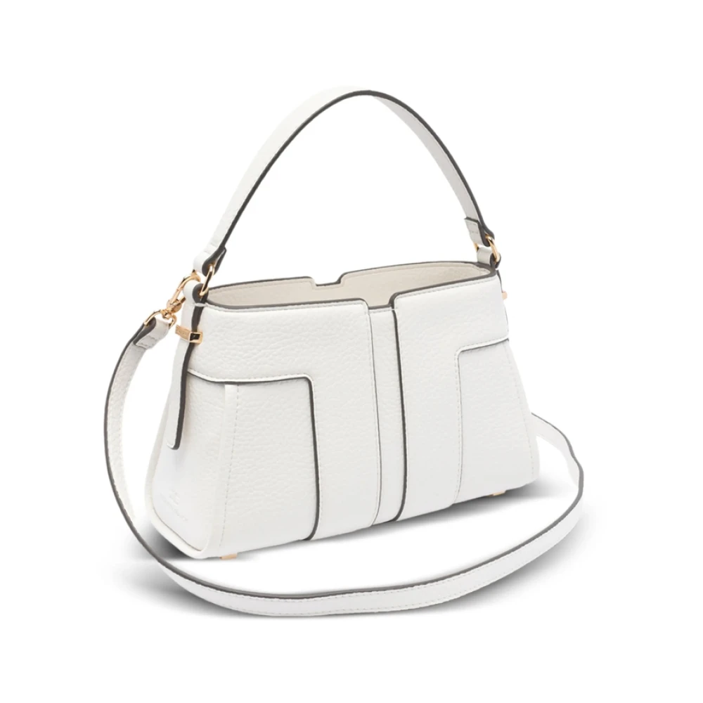 Elisabetta Franchi Witte Top Handvat Schoudertas White Dames