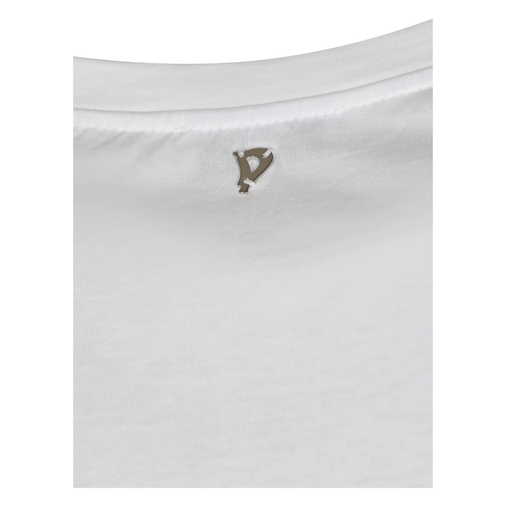 Dondup Stijlvolle T-shirts en Polos Collectie White Dames