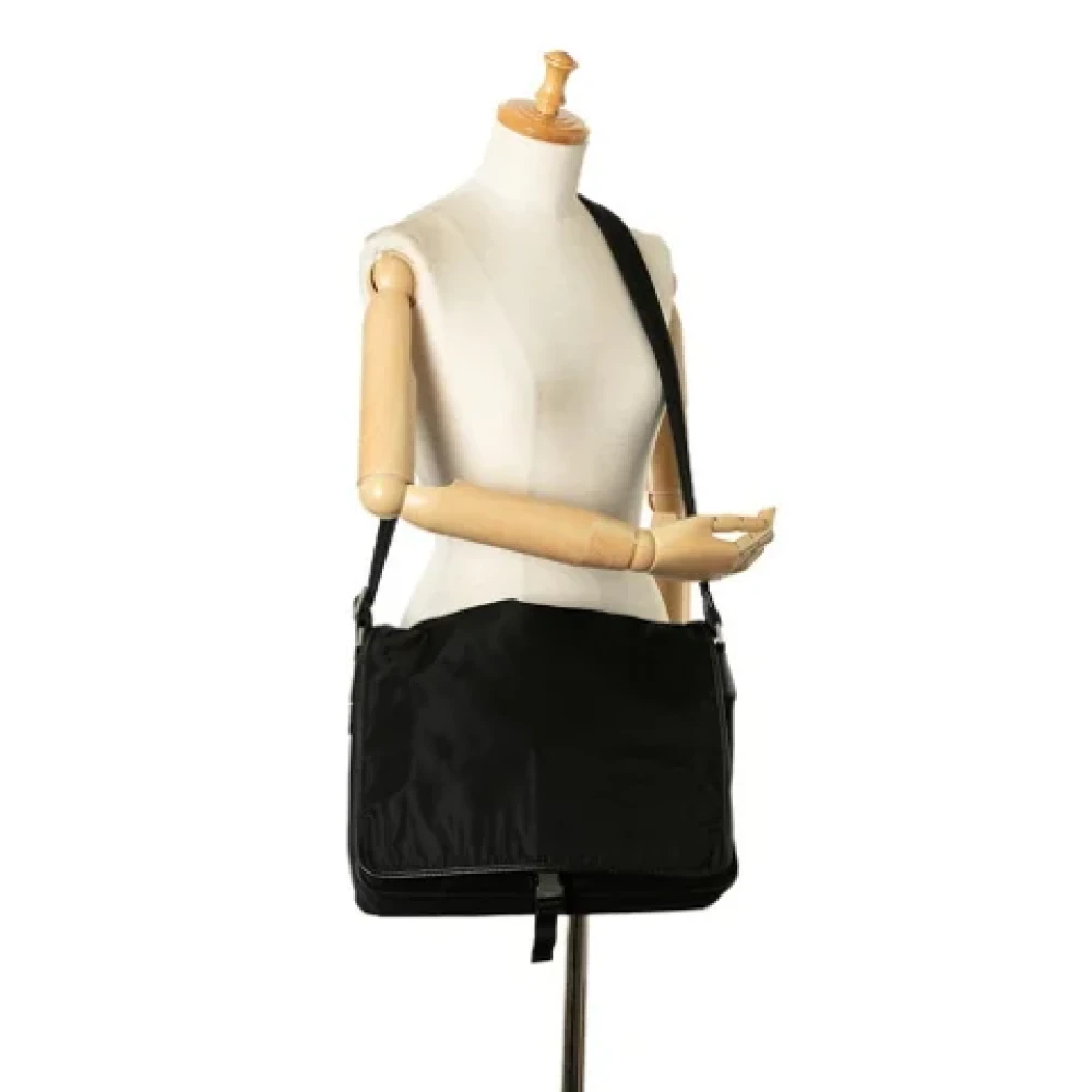 Prada Vintage Pre-owned Fabric prada-bags Black Dames