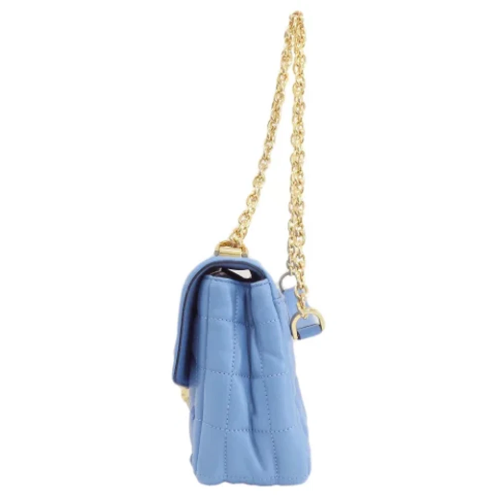 Michael Kors Pre-owned Fabric shoulder-bags Blue Dames