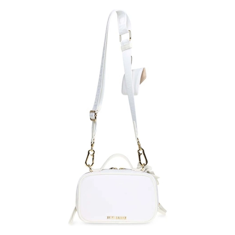 Steve Madden Bronda Ser Shoulder Bag White, Dam