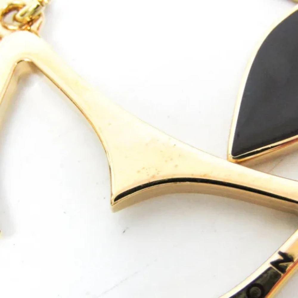 Louis Vuitton Vintage Pre-owned Metal key-holders Yellow Dames