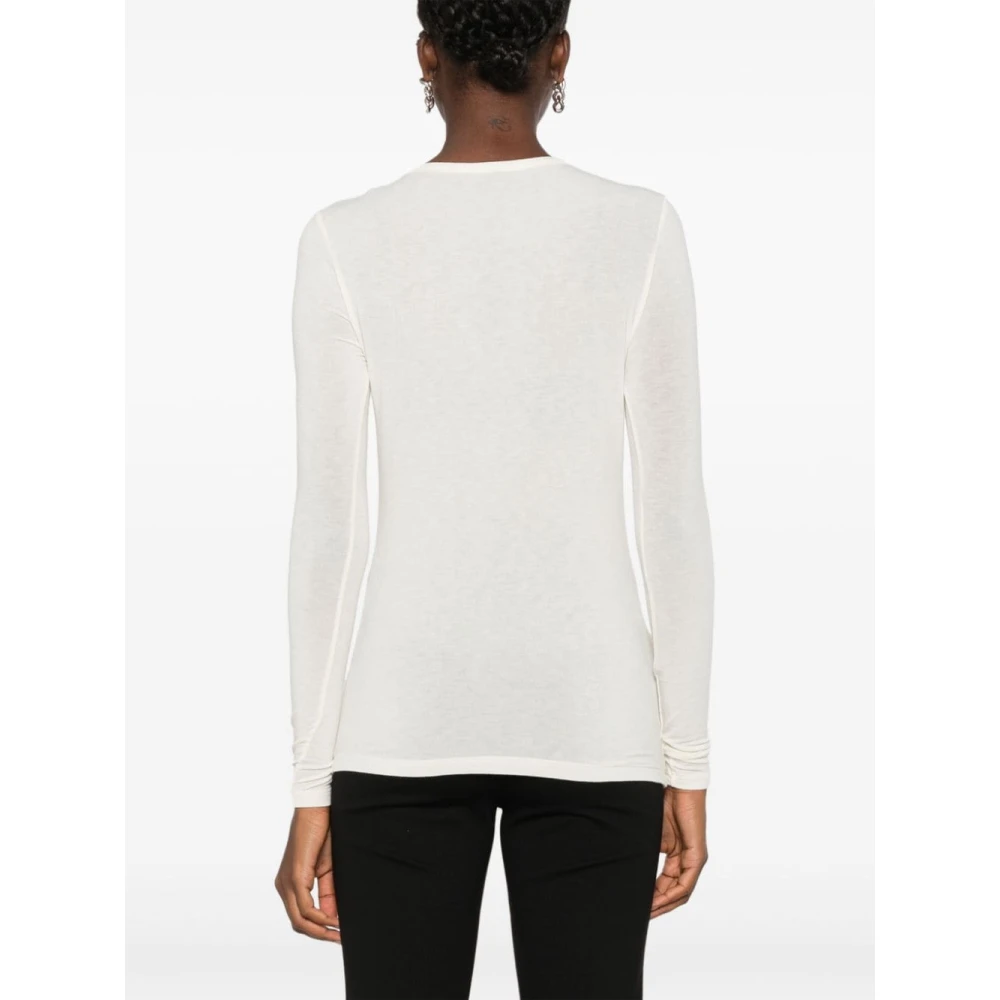 pinko Love Birds Sweater White Dames