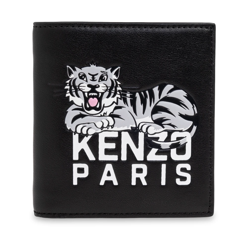 Kenzo Läder plånbok Black, Herr