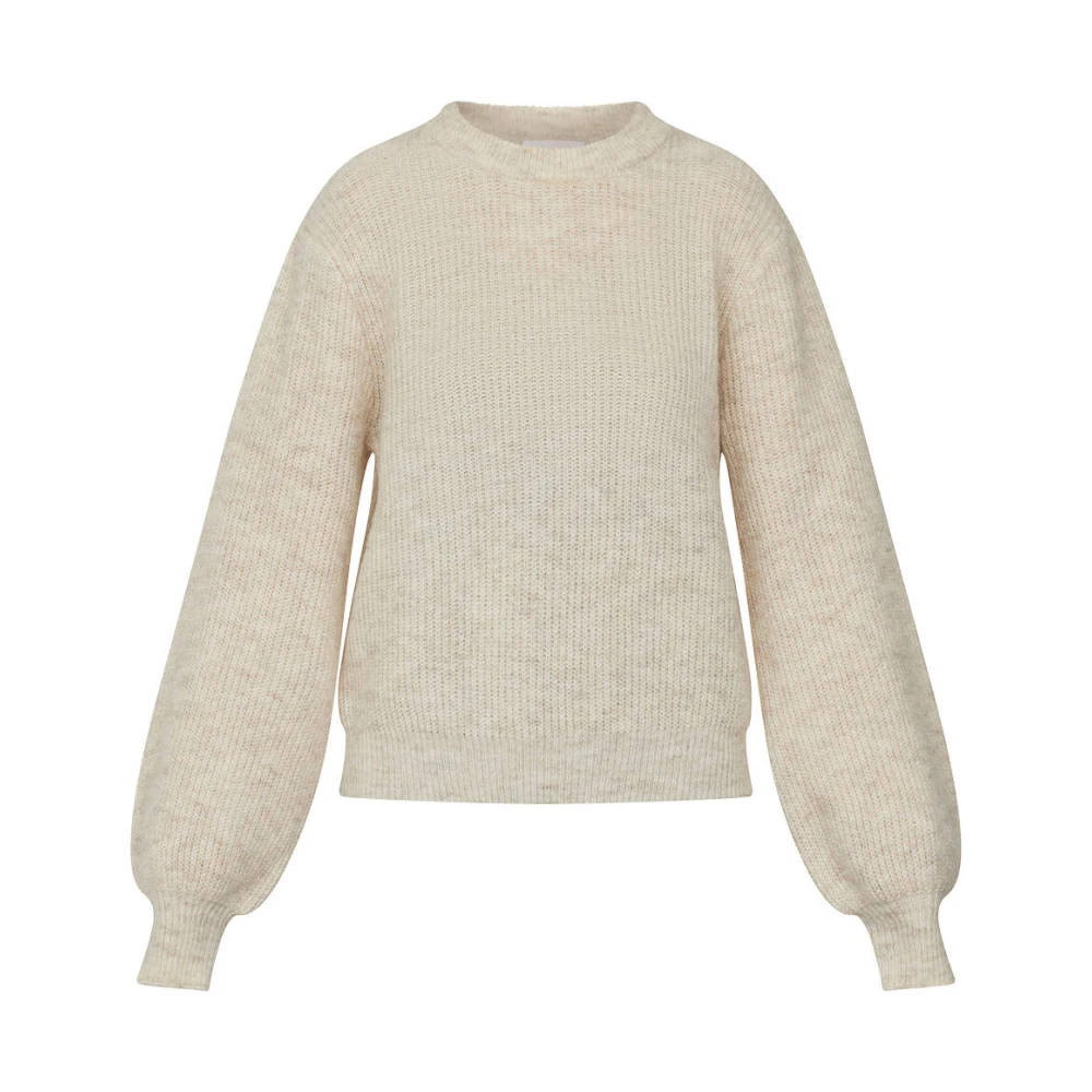 Sisters Point Stijlvolle Pullover voor Vrouwen Beige Dames