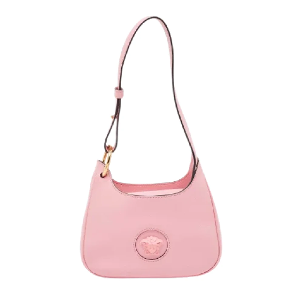 Versace Pre-owned Leather shoulder-bags Pink Dames