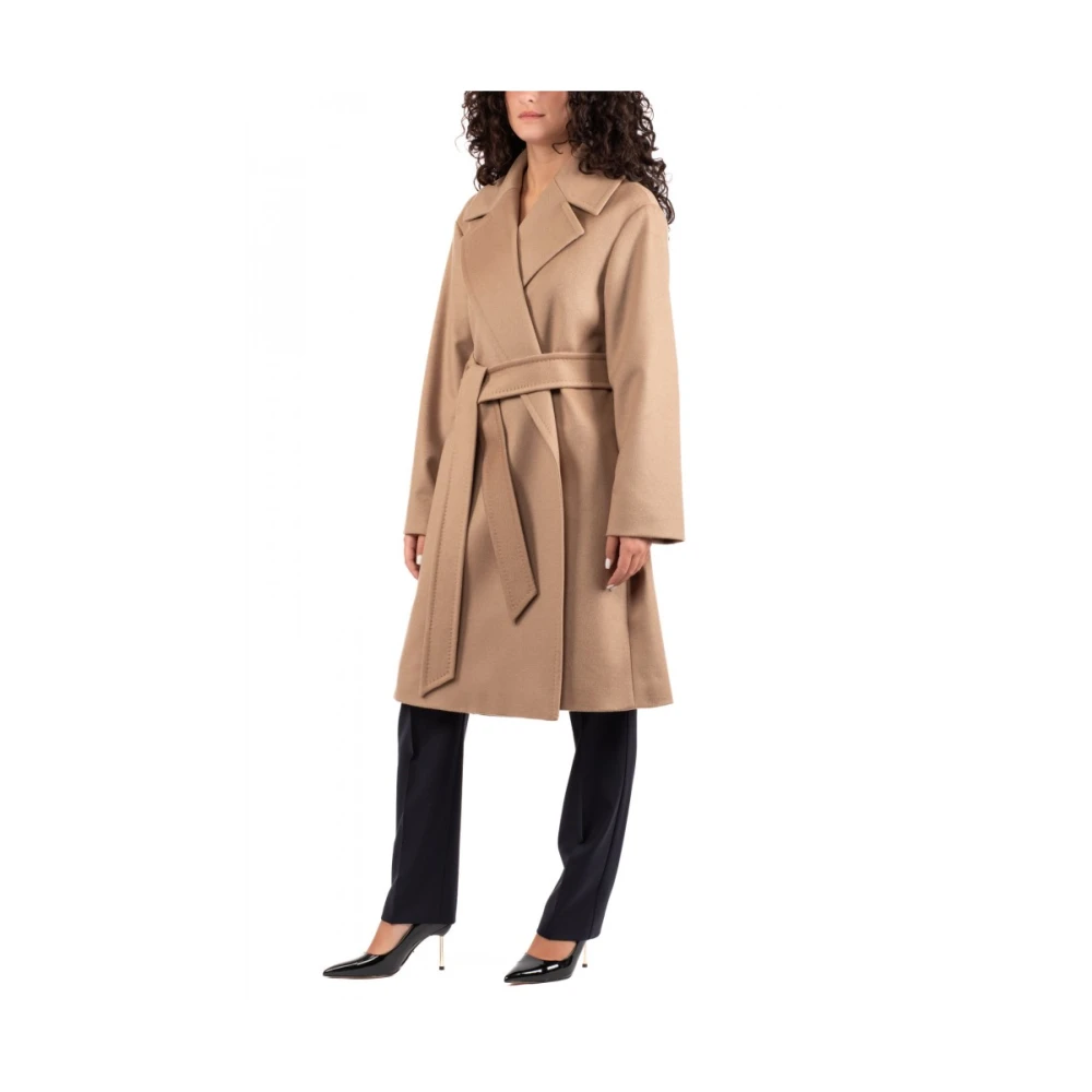 Max Mara Elegante Damesjas Brown Dames