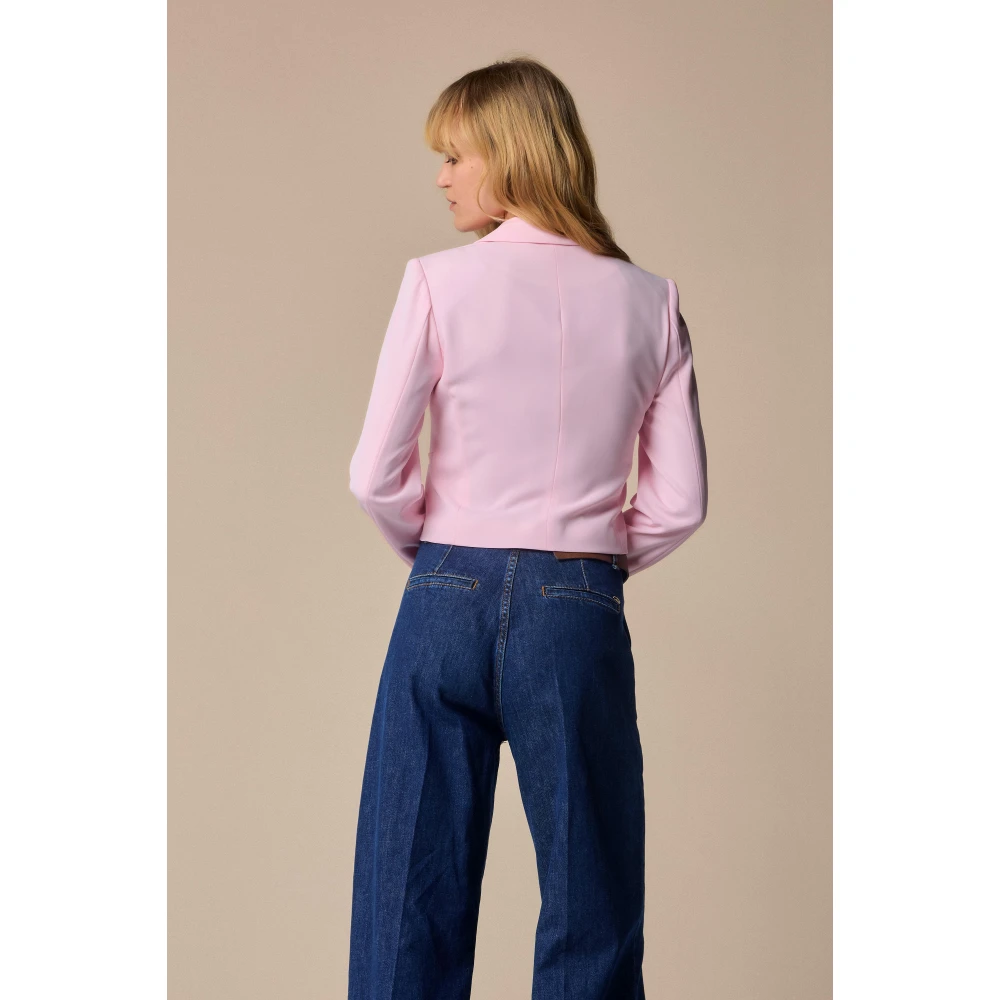 Kocca Stijlvolle Blazers voor een chique uitstraling Pink Dames