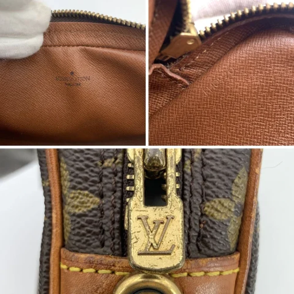 Louis Vuitton Vintage Pre-owned Canvas clutches Brown Dames