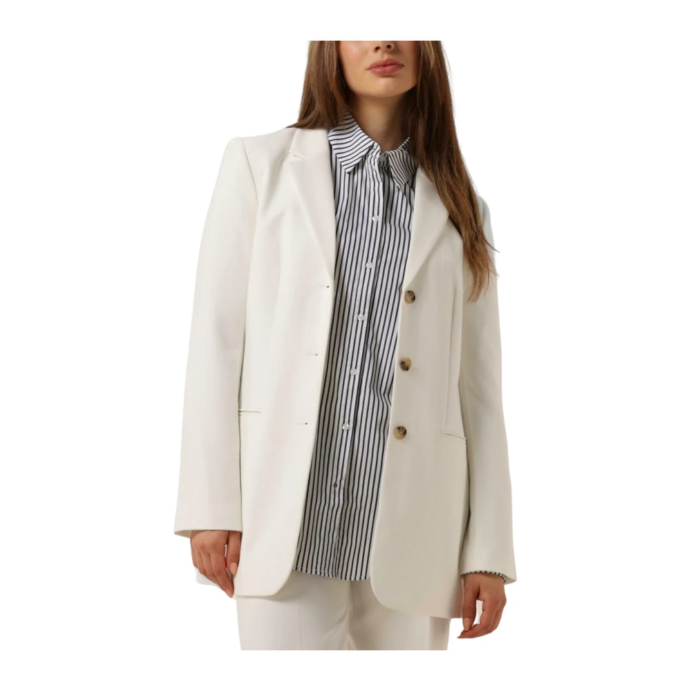 Modström Slim Blazer White Dames