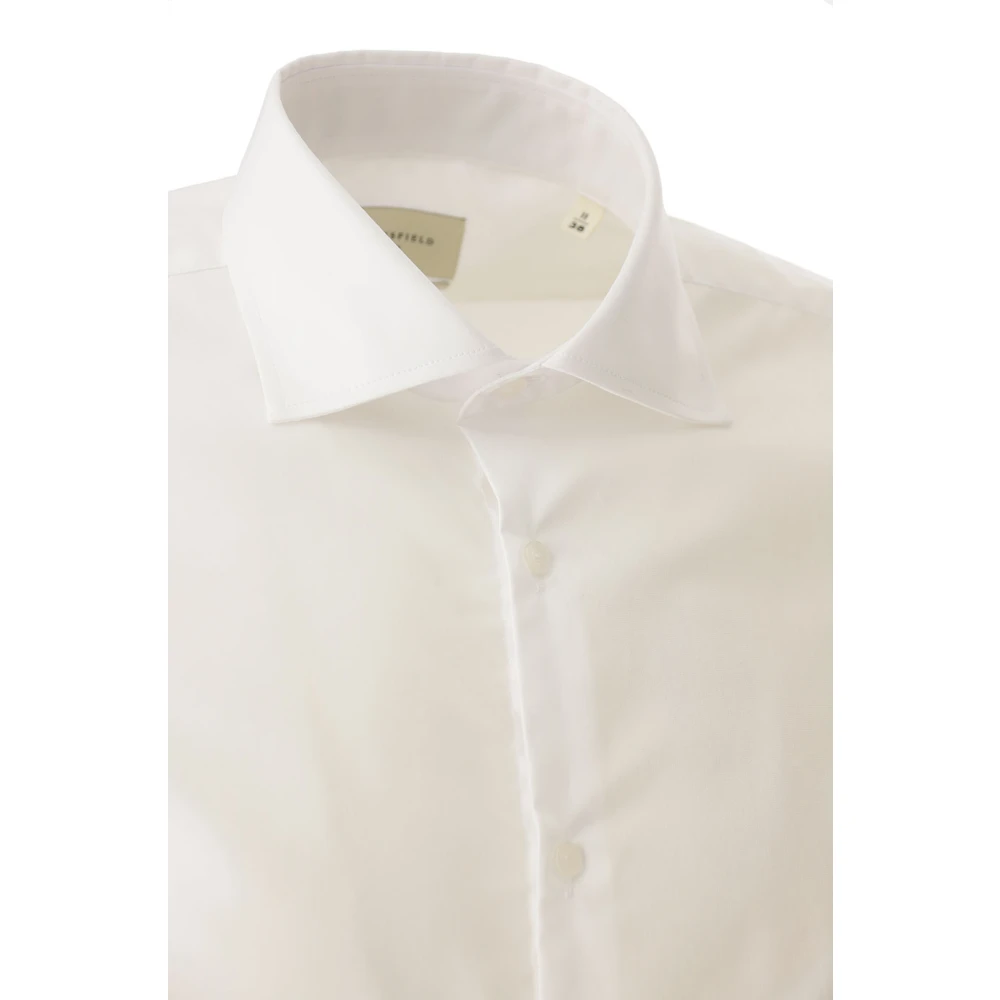 Brooksfield Formal Shirts White Heren