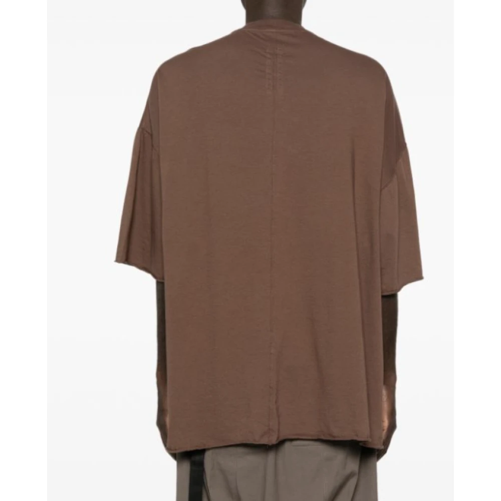 Rick Owens Terra T-Shirt Brown Heren