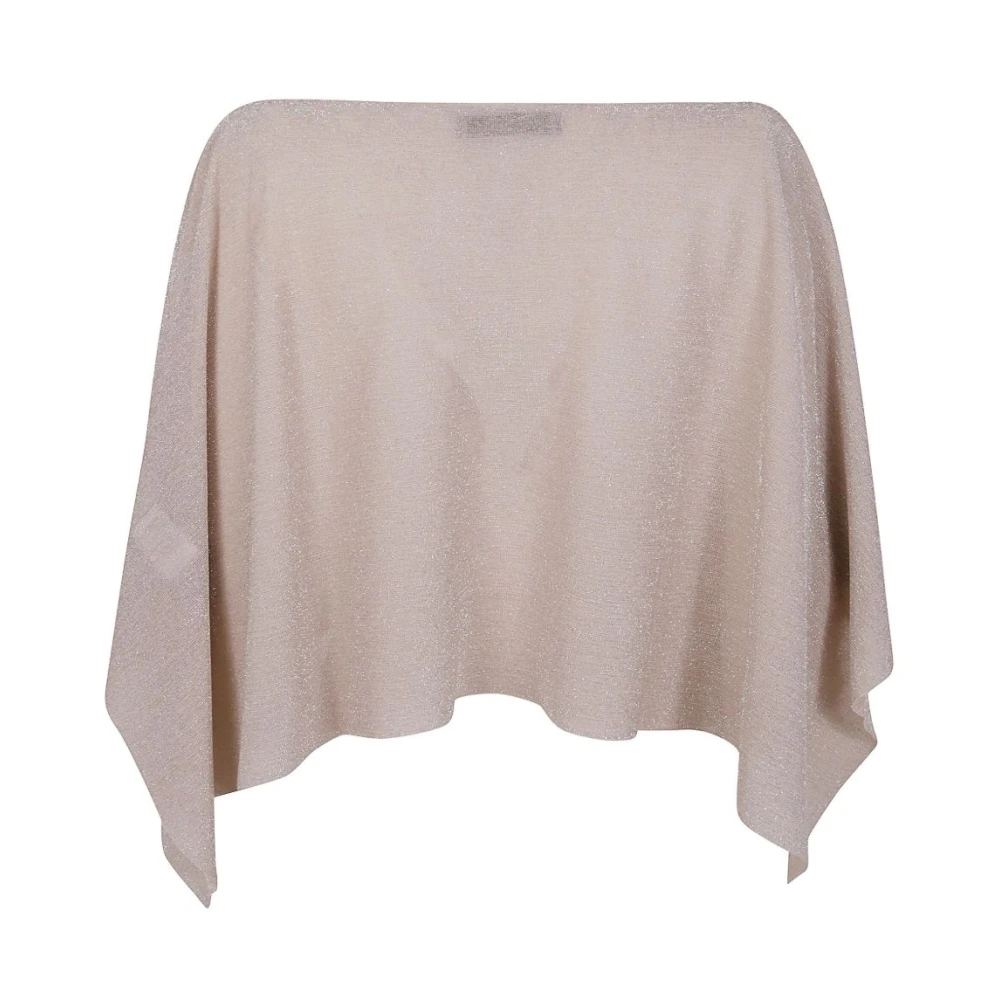 D.Exterior Witte Sjaal Elegant Accessoire Brown Dames