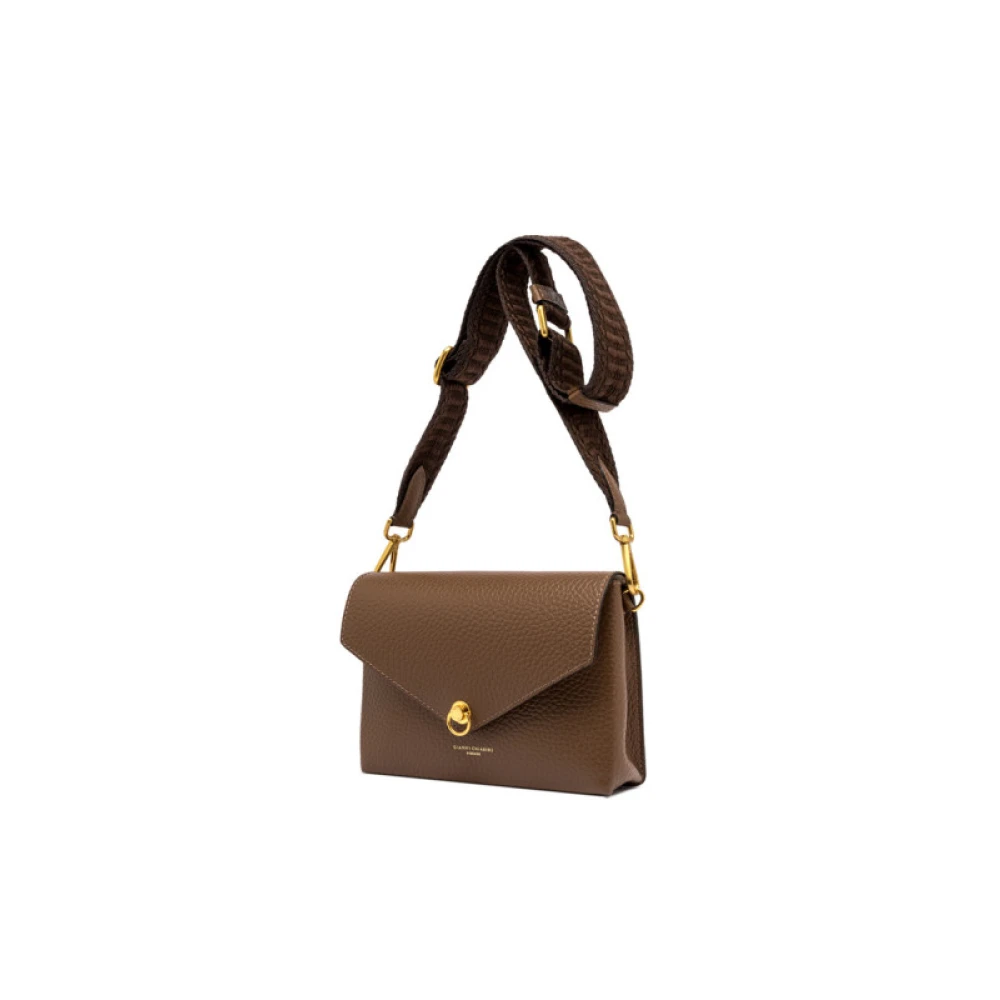 Gianni Chiarini Corallo Groot Array Stijlvolle Handtas Brown Dames