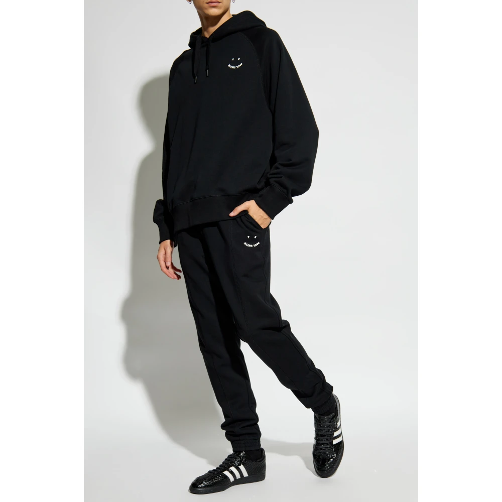 PS By Paul Smith Sweatpants met logo Black Heren