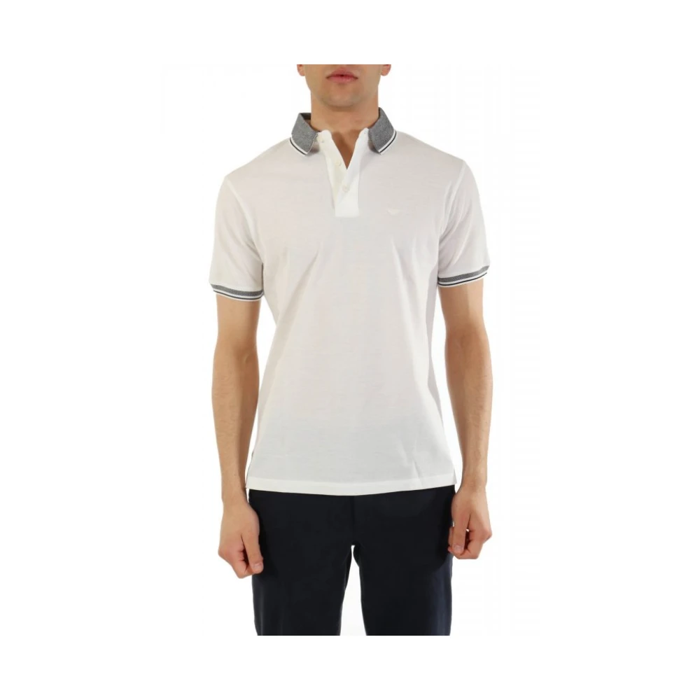 Emporio Armani Uomo Bianco Top, L, New,