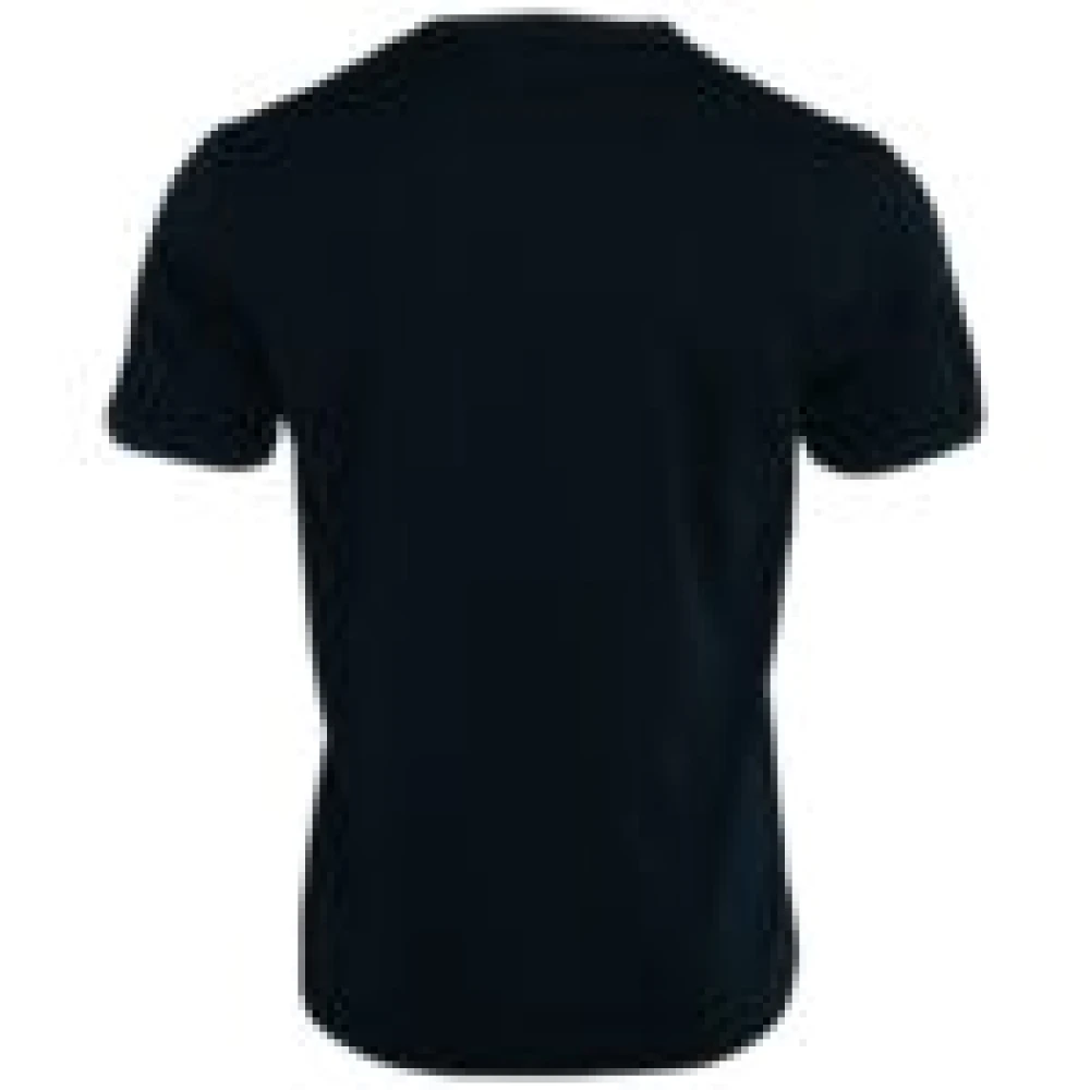 Dolce & Gabbana Navy Katoenen T-shirt met Ronde Hals Blue Heren