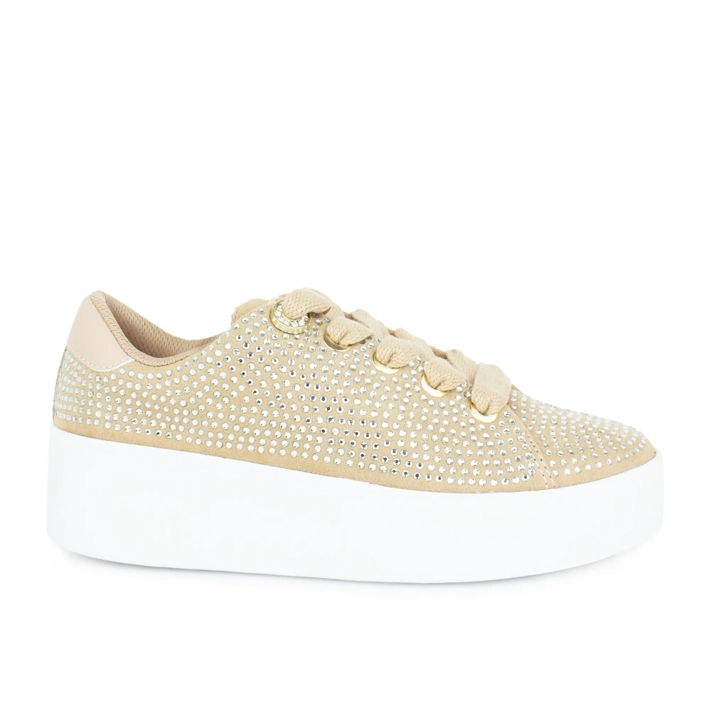 Guess Pink Sneakers, Female, 8 Uk, Trainers