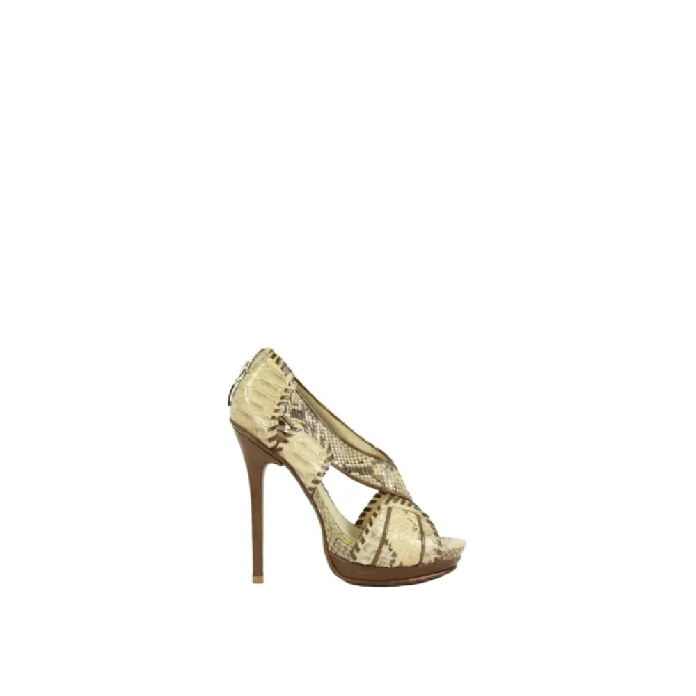 Alexandre Birman Pre-owned Pre-owned Laeder sandaler Beige, Dam