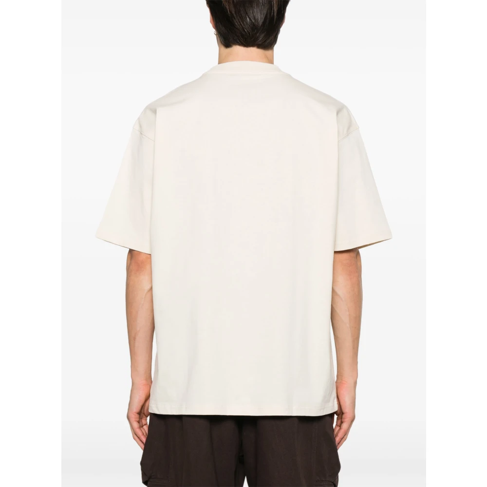 Carhartt WIP Zak T-shirt in Eldon stijl Beige Heren