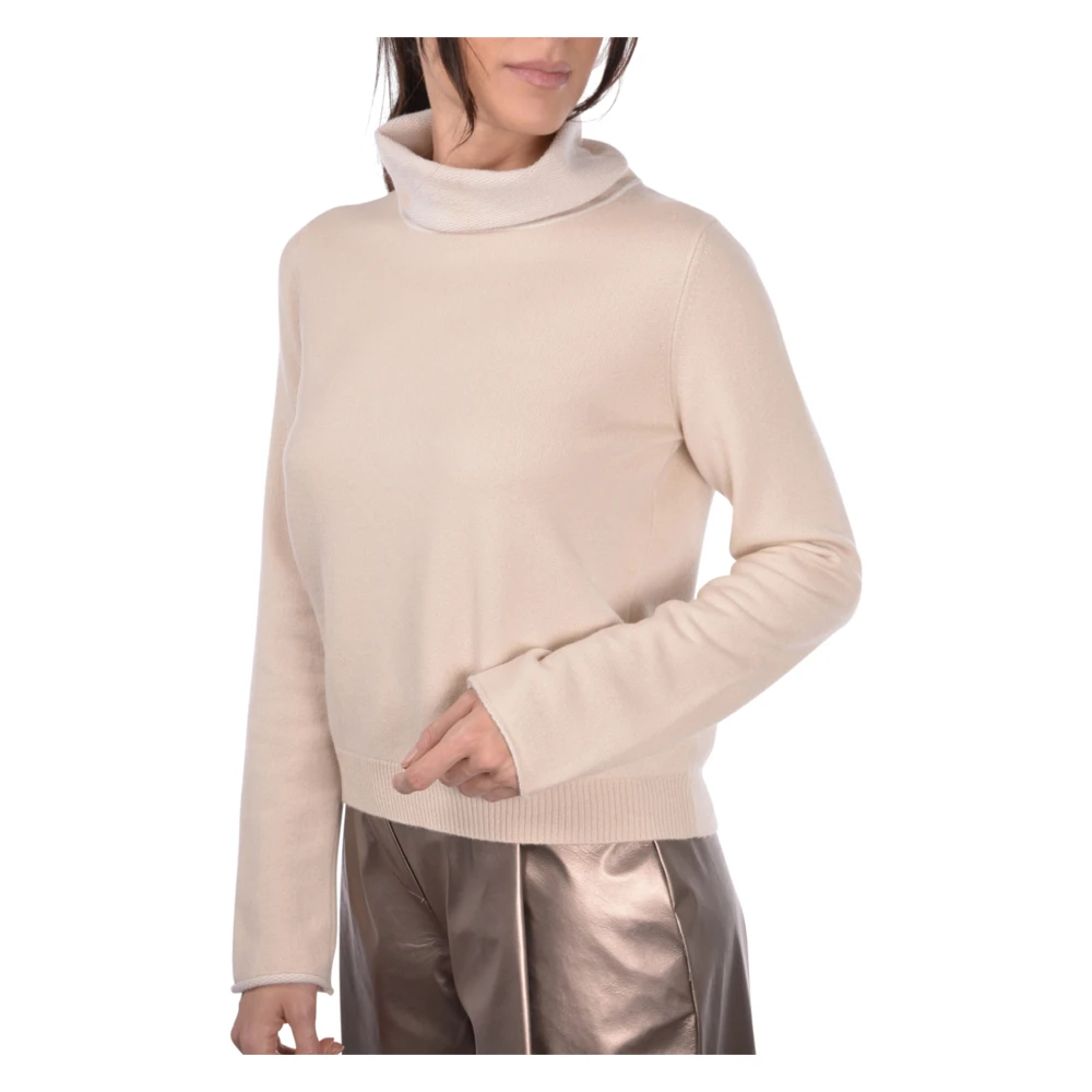 Gran Sasso Fietsen Stijlvol T-shirt Beige Dames