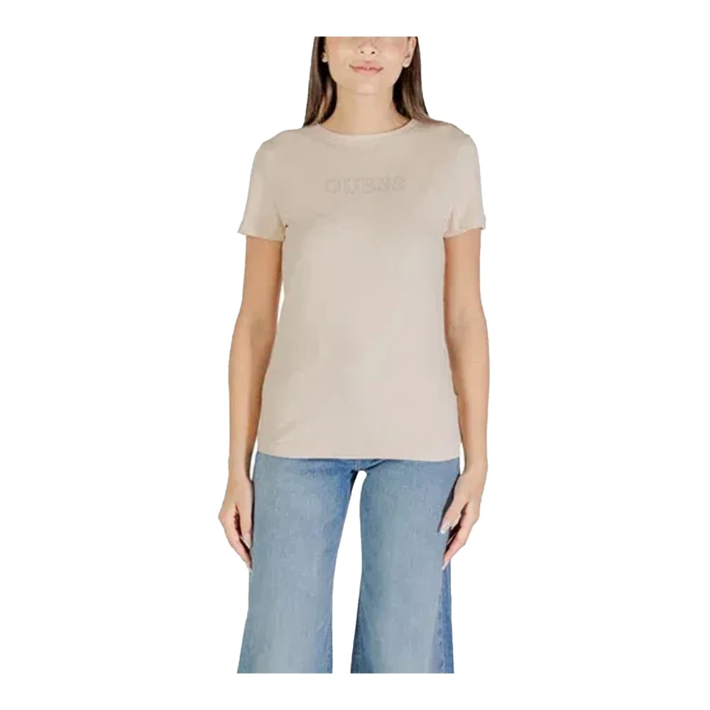 Guess - Tops > T-Shirts - Beige - Guess - Modalova