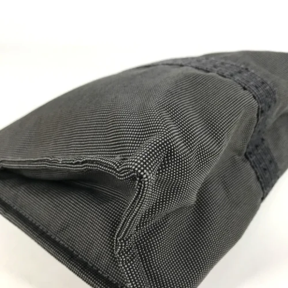 Hermès Vintage Pre-owned Fabric clutches Gray Dames