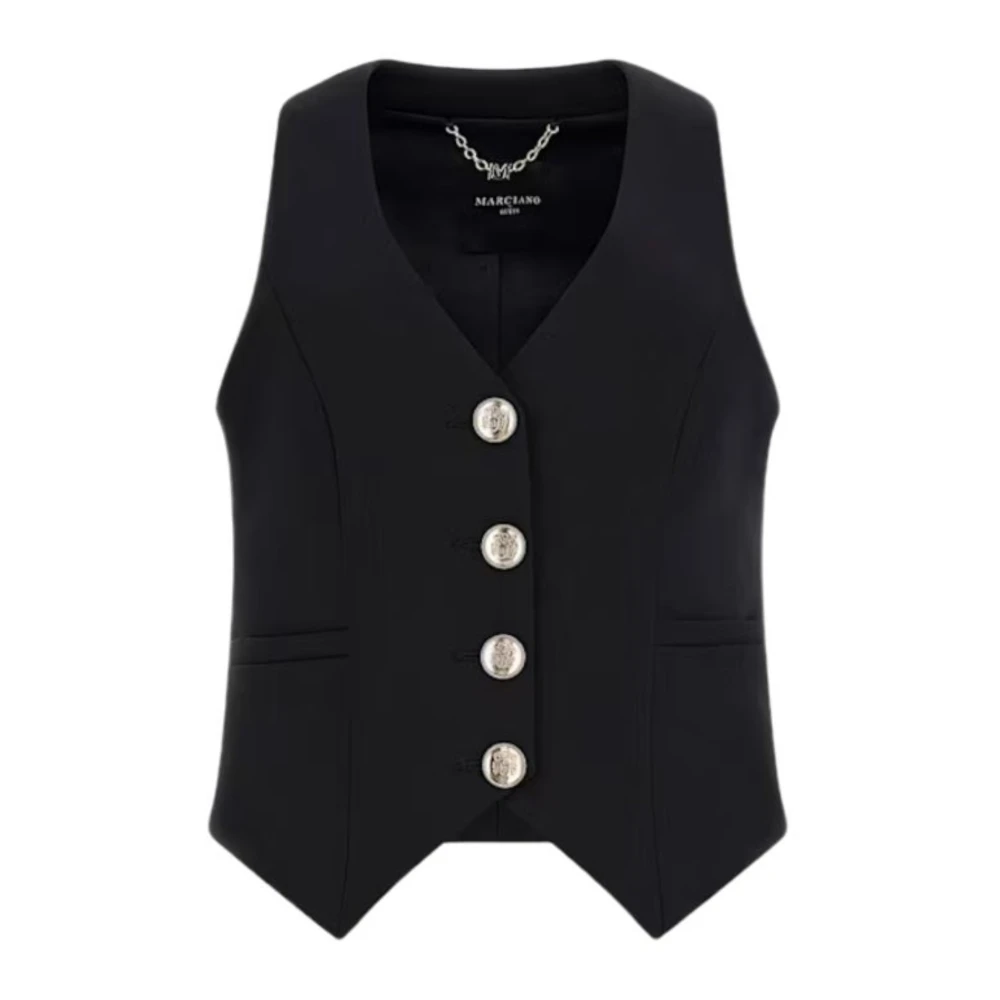 Guess - Jackets > Vests - Black - Guess - Modalova