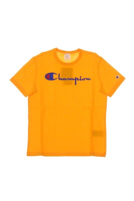 light-orange-crewneck-tee