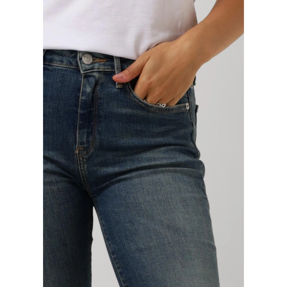 Tommy Hilfiger Como Skinny Jeans voor Stijlvol Comfort Blue Dames