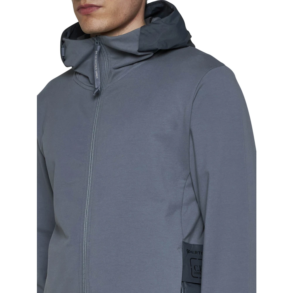 C.P. Company Metropolis Sweater Blauw-Grijs Jersey Textuur Blue Heren