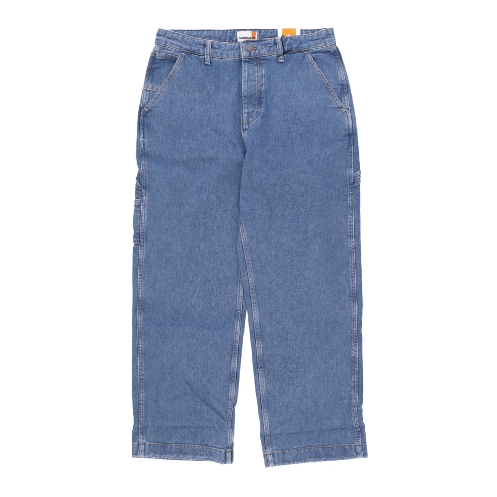 Timberland Trousers Blue Heren
